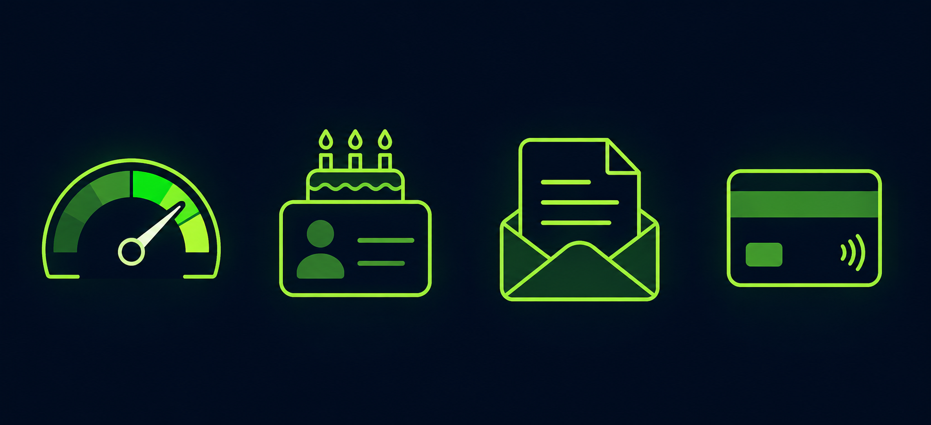 Icons representing four ways to avoid an electricity deposit