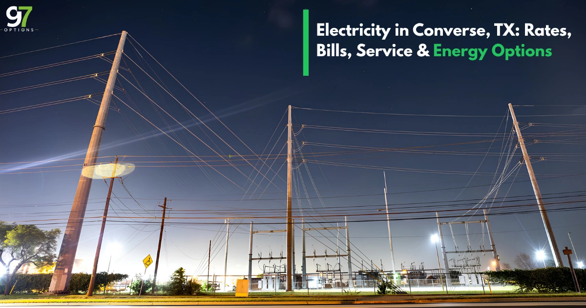 Electricity in Converse, TX: Rates, Bills, Service & Energy Options